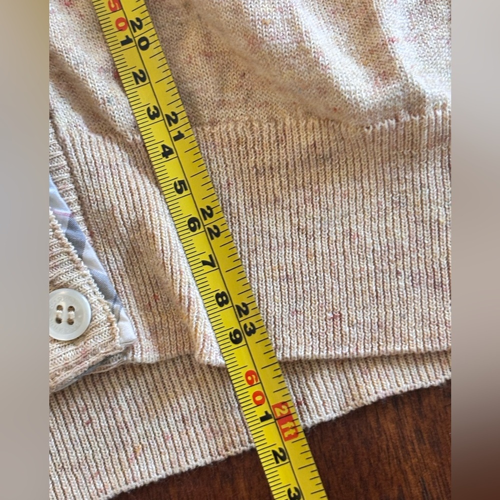 Barbour linen tartan cardigan woman’s 12 - Picture 10 of 11